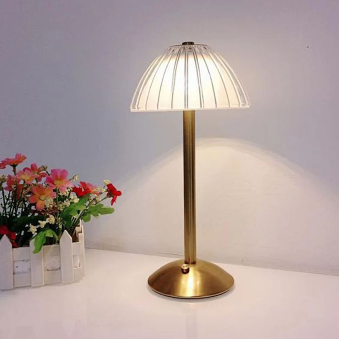 Karina GlowDesk - Retro Rechargeable Desk Lamp
