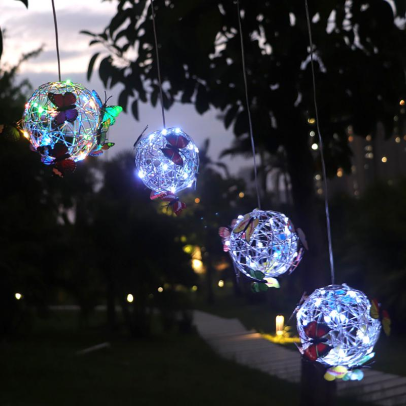 Jilwing - Solar-Powered Butterfly Garden Lights