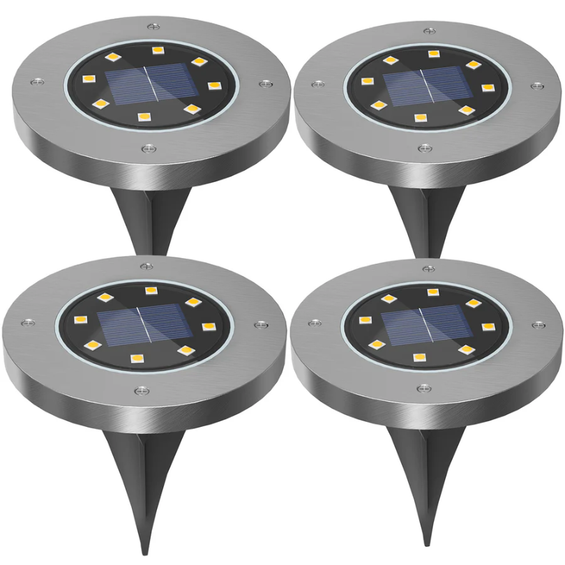 EcoGlow Solar Lamp - Rechargeable Solar-Powered Outdoor Light