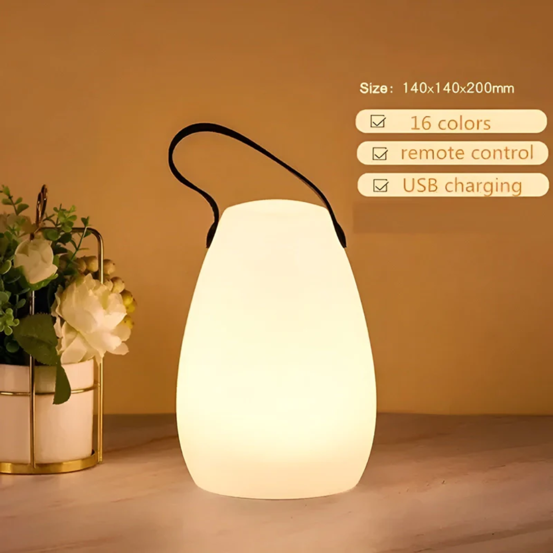 RadianceFlex - Portable LED Table Lamp with Waterproof Design
