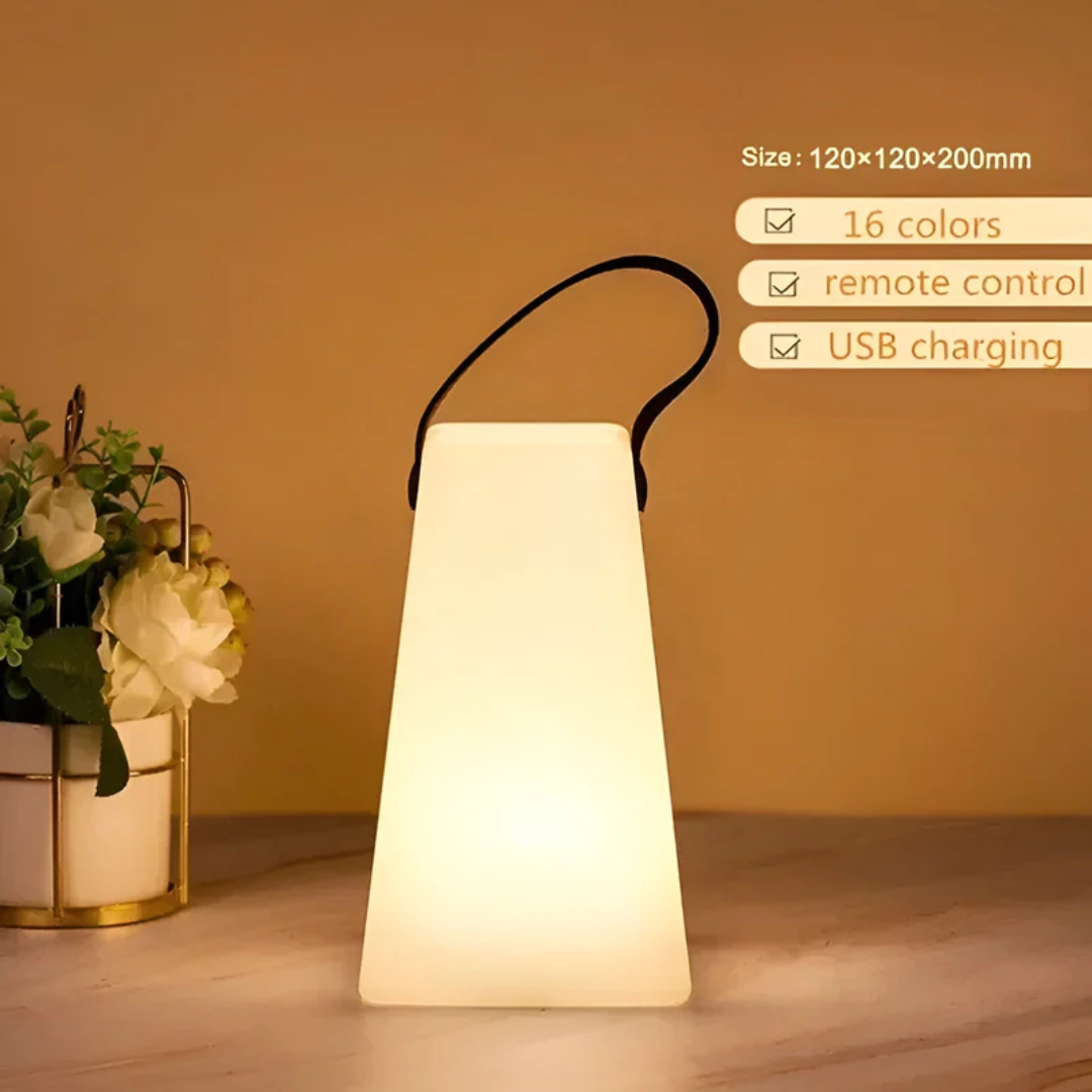 RadianceFlex - Portable LED Table Lamp with Waterproof Design