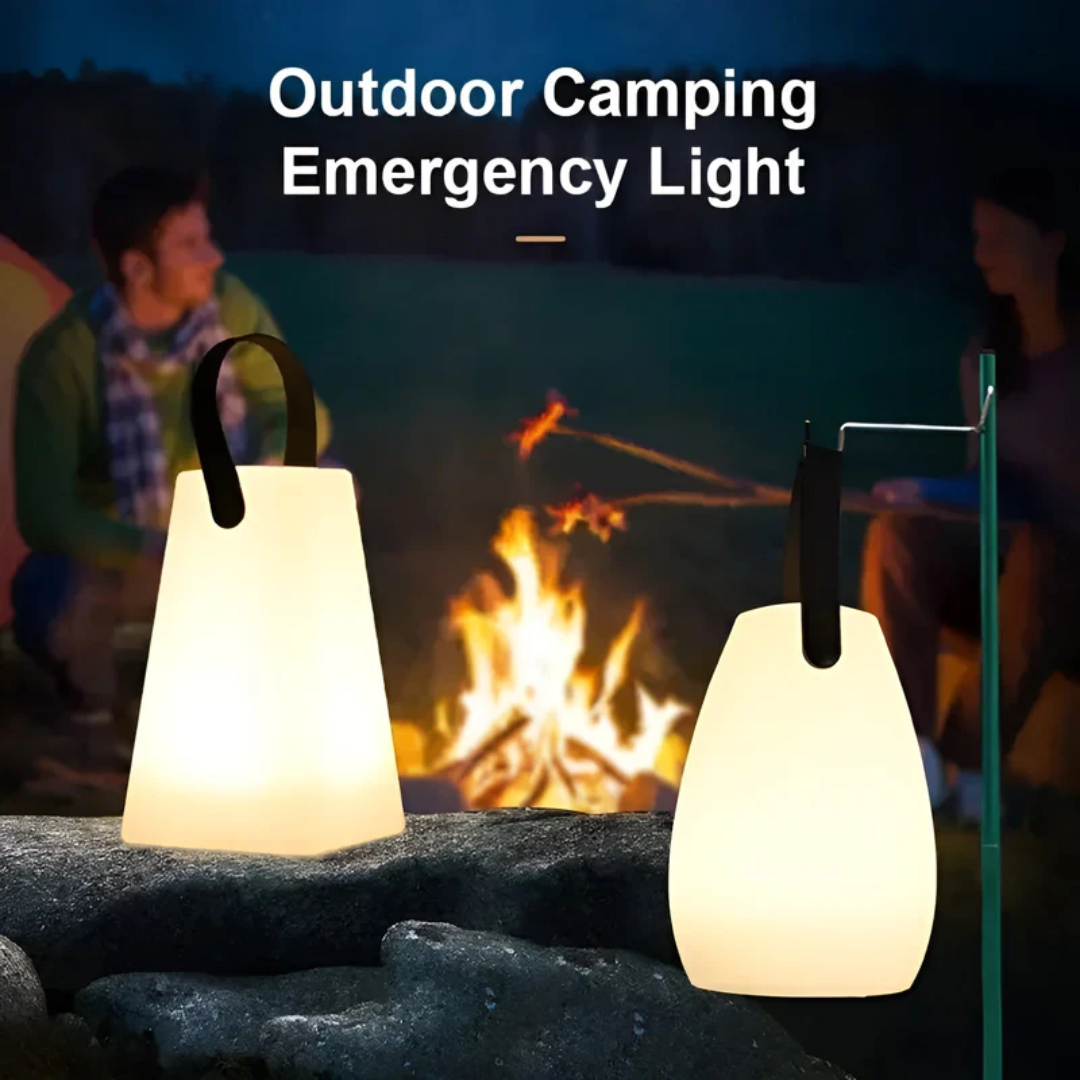 RadianceFlex - Portable LED Table Lamp with Waterproof Design