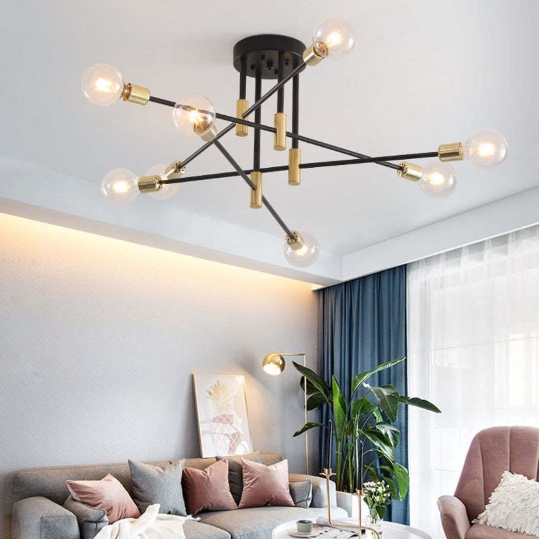 Lumière Royale - Luxury LED Ceiling Light for Living Rooms