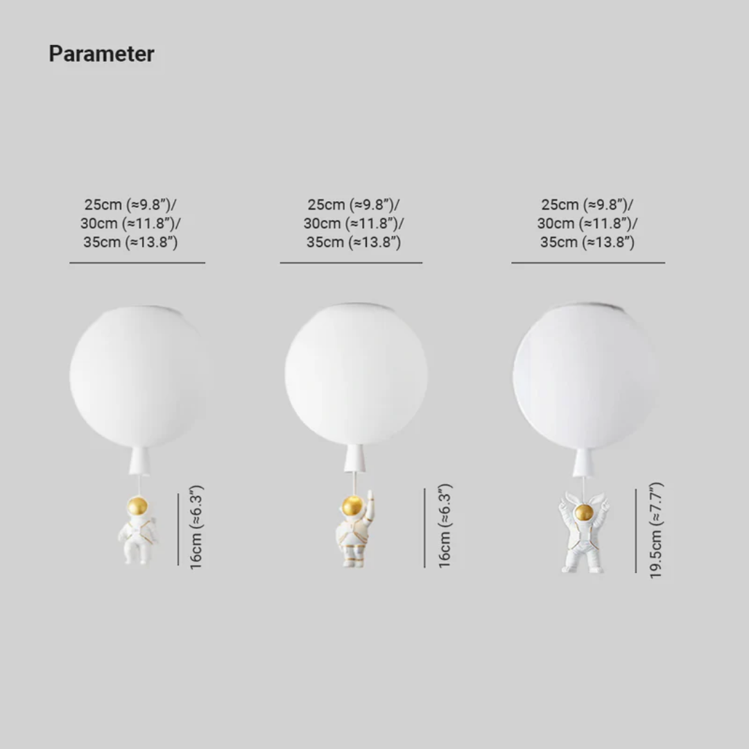 CosmoGlow - Playful LED Ceiling Light for Kids' Rooms
