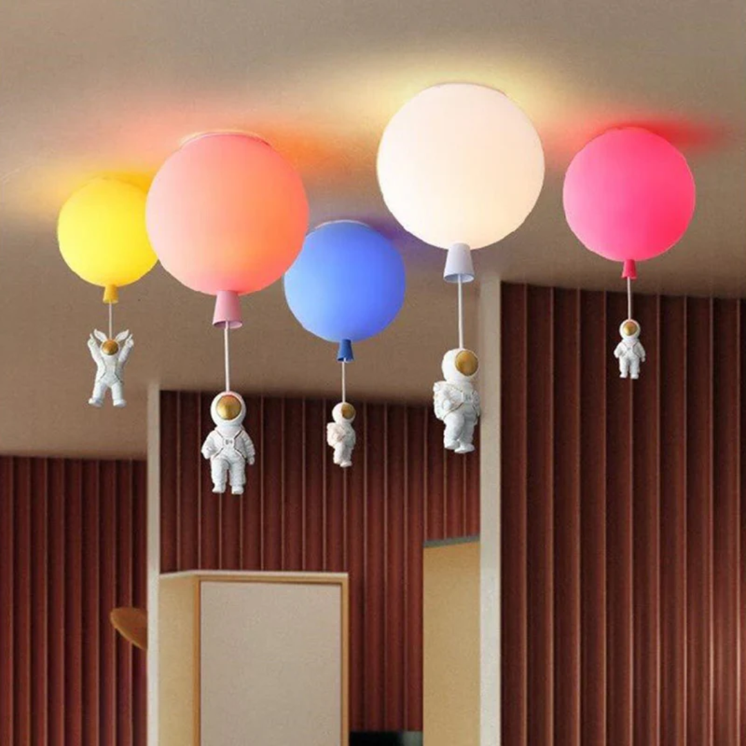 CosmoGlow - Playful LED Ceiling Light for Kids' Rooms