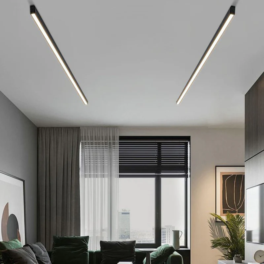 StratumGlow - Modern Linear LED Ceiling Light for Contemporary Spaces