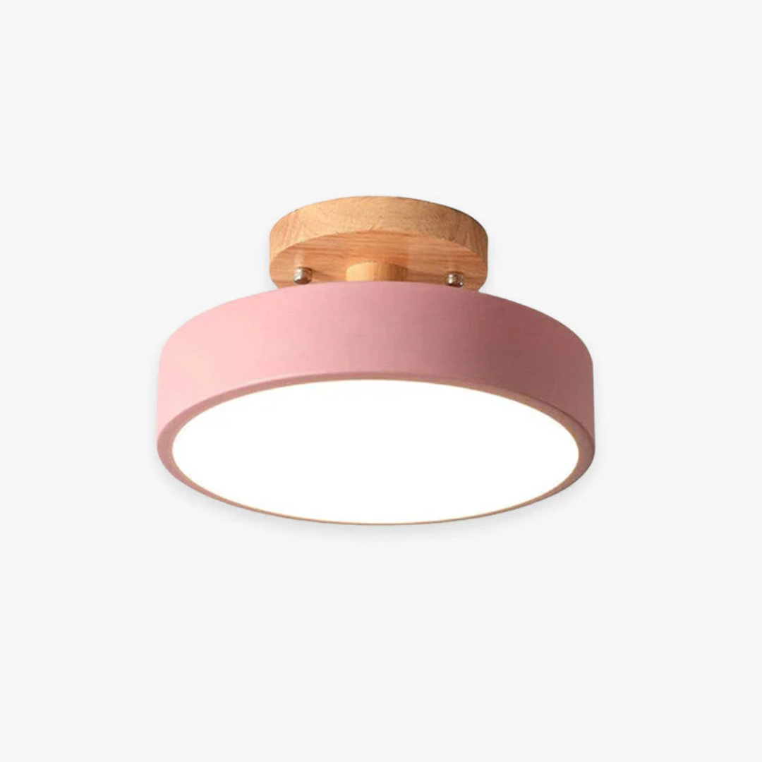 NovaGlow - Modern LED Ceiling Lamp with Adjustable Light Colors