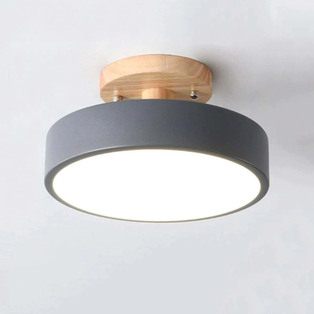 NovaGlow - Modern LED Ceiling Lamp with Adjustable Light Colors