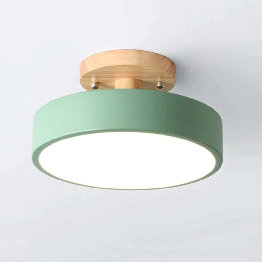 NovaGlow - Modern LED Ceiling Lamp with Adjustable Light Colors