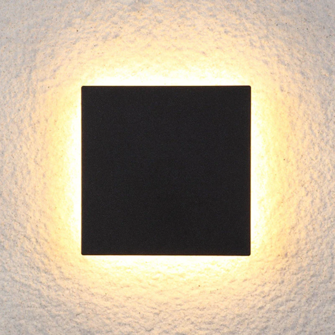 ZenithGlow - Sleek LED Wall Light for Modern Outdoor Spaces