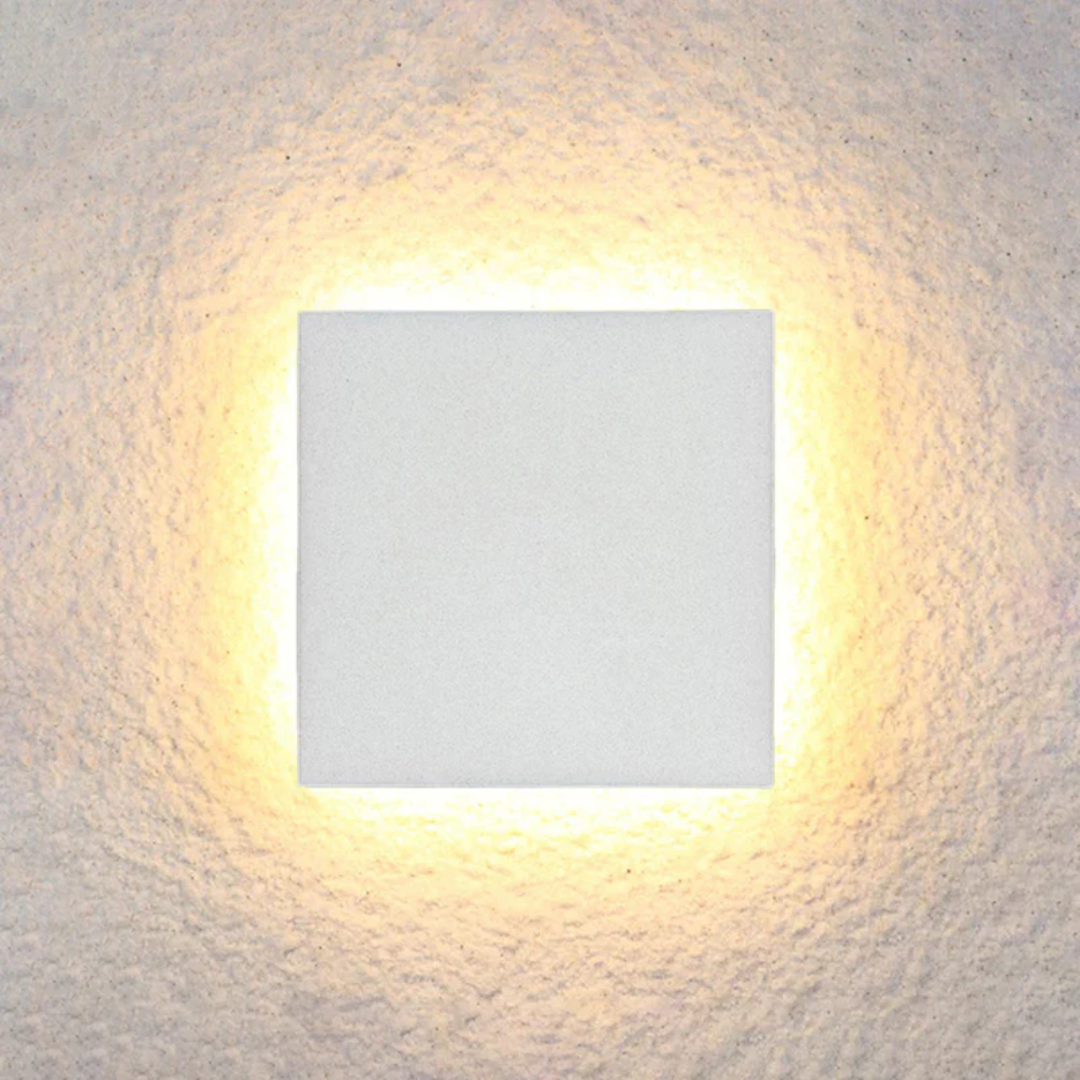 ZenithGlow - Sleek LED Wall Light for Modern Outdoor Spaces