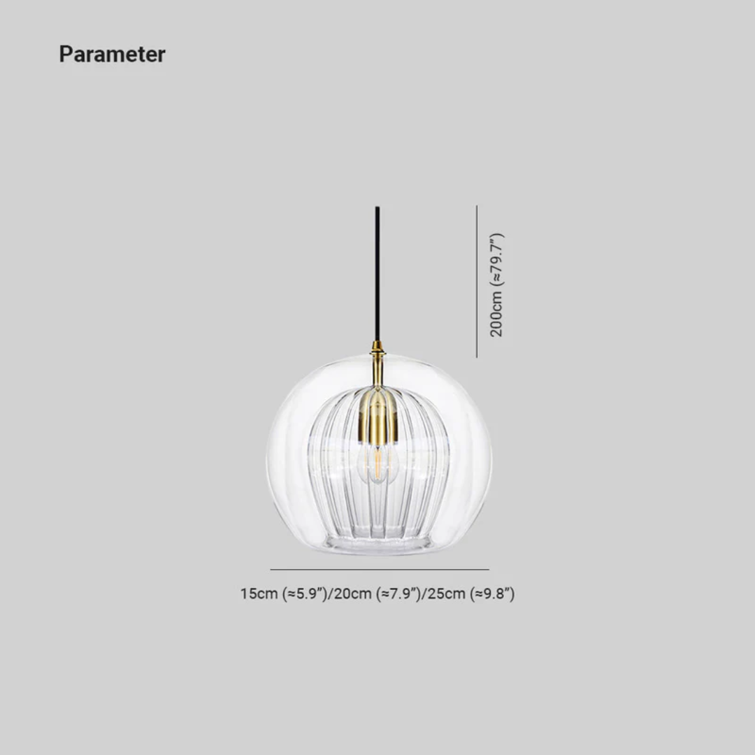 AuroraSphere - Elegant Spherical LED Pendant Light