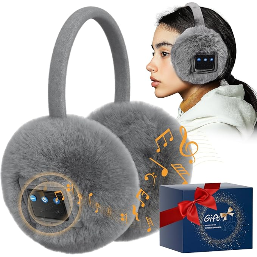 CozyGrooves - Warm Bluetooth Ear Warmers for Winter