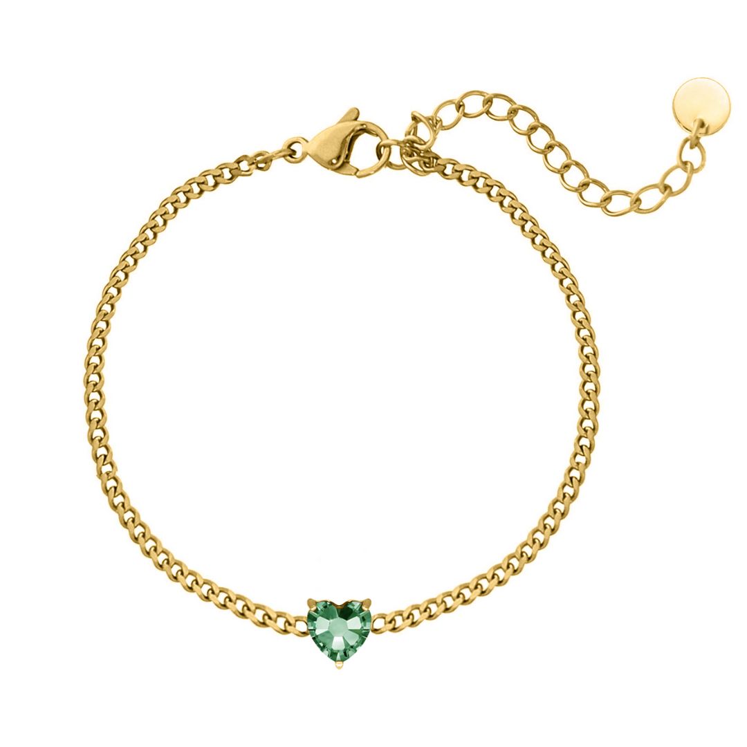 Heart Birthstone Bracelet - A Unique and Meaningful Accessory
