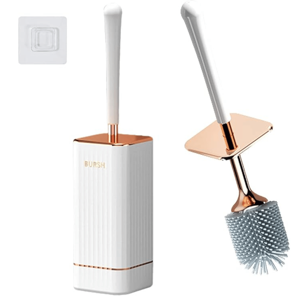 Gioxen - Wall-Mounted Quick-Dry Toilet Brush Holder
