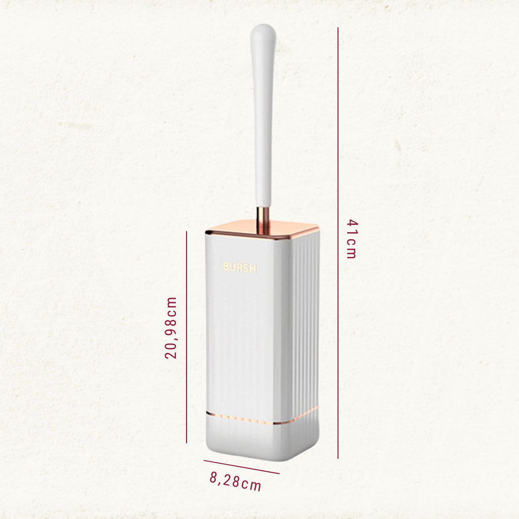 Gioxen - Wall-Mounted Quick-Dry Toilet Brush Holder