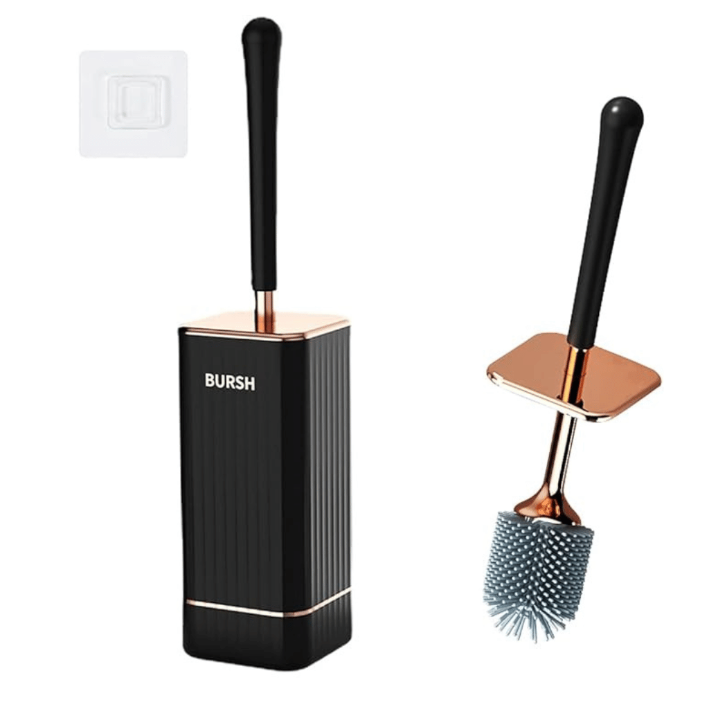 Gioxen - Wall-Mounted Quick-Dry Toilet Brush Holder