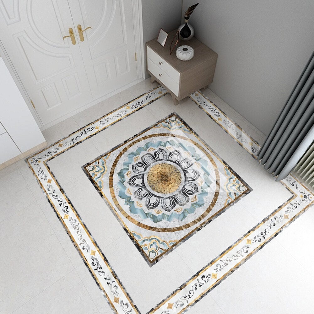 DesignFloor Stickers - Vintage-Style Floor Decal for Any Room