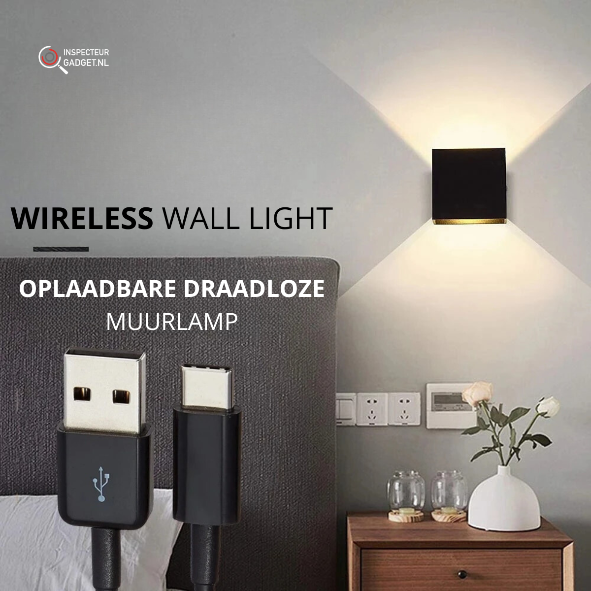 Rivastone - Rechargeable LED Wall Sconce