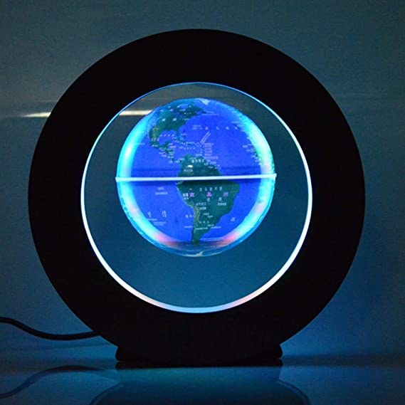 FloatingGlobe Lamp - Unique Levitating Globe Light for Your Home