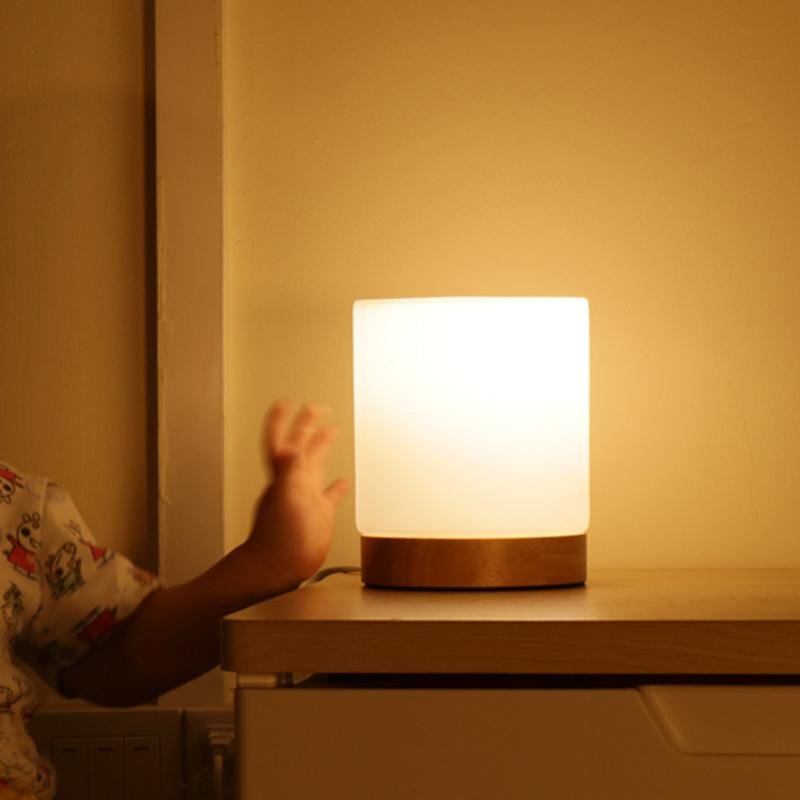 Pivane - Elegant Glass Touch LED Table Lamp