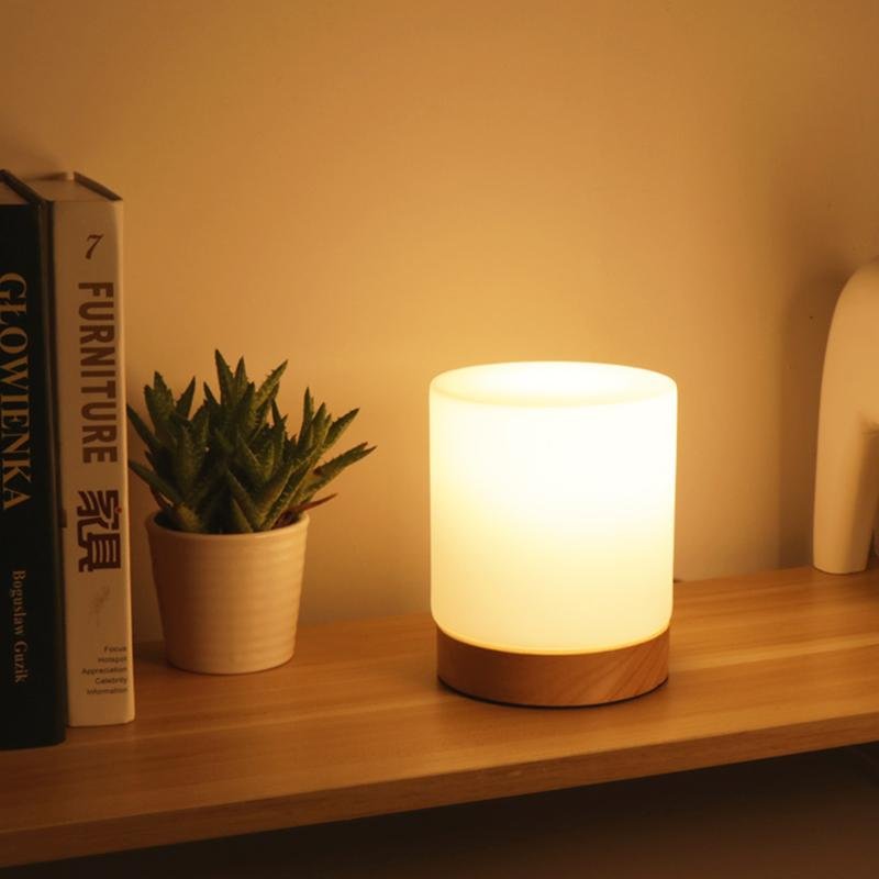 Pivane - Elegant Glass Touch LED Table Lamp