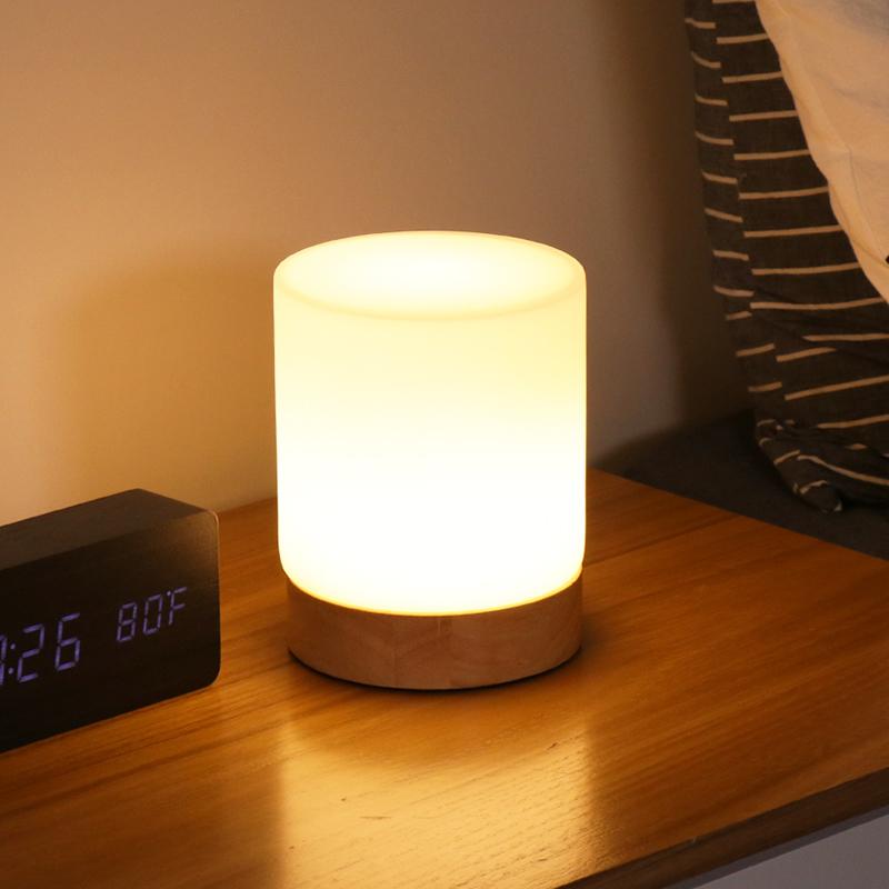 Pivane - Elegant Glass Touch LED Table Lamp