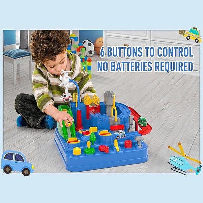 RescueTrack Adventure Set - Educational Toddler Learning Toy