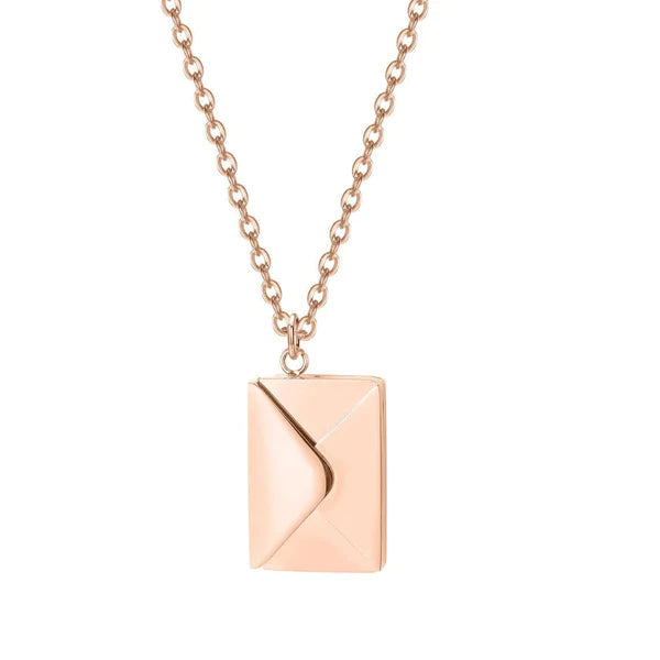 Love Chain - Personalized Message Pendant Necklace