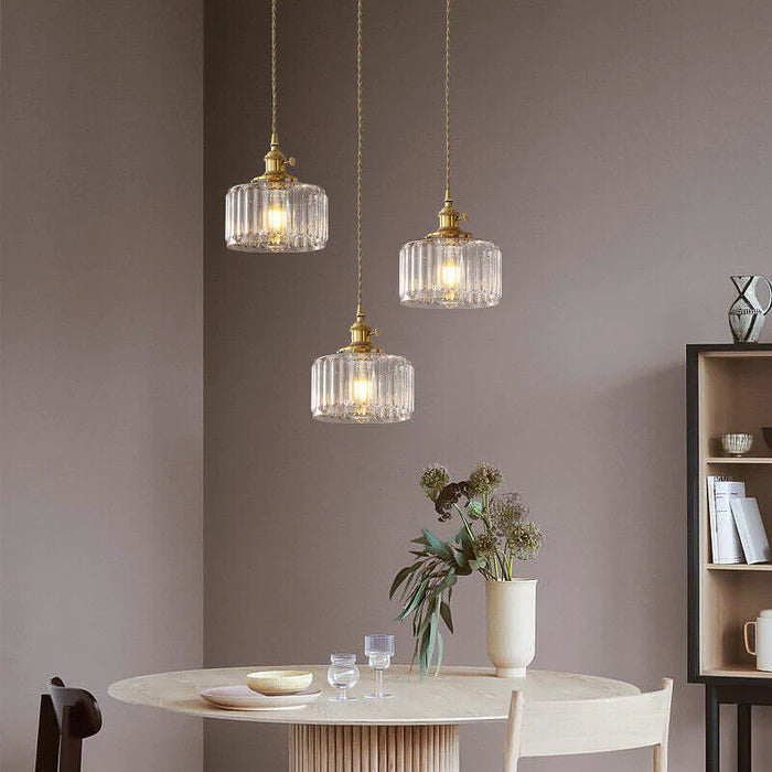 CrystalGlare - Vintage Crystal Pendant Light