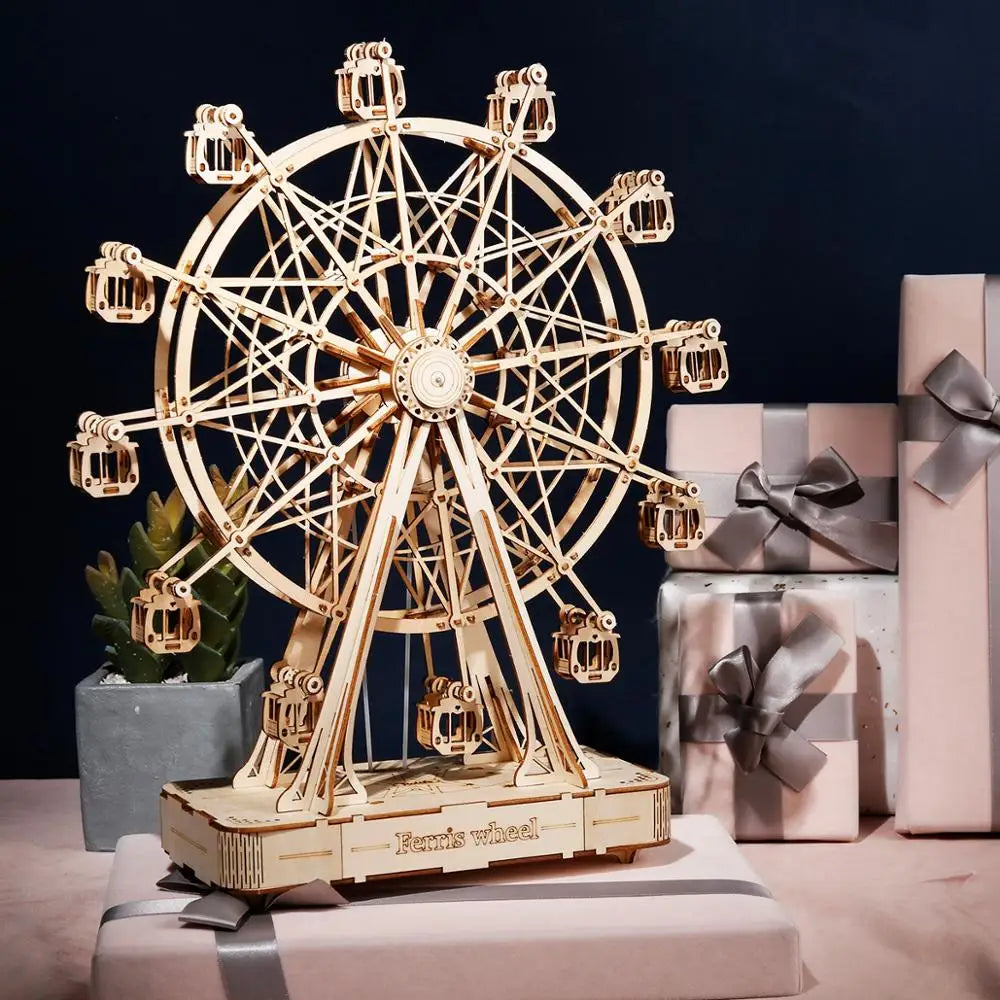 WoodCraft 3D Set - Build Your Own Wooden Ferris Wheel