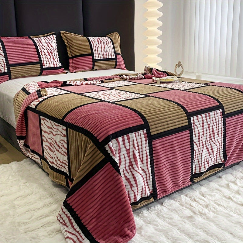 Govanta - Cozy Lightweight All-Season Flannel Throw