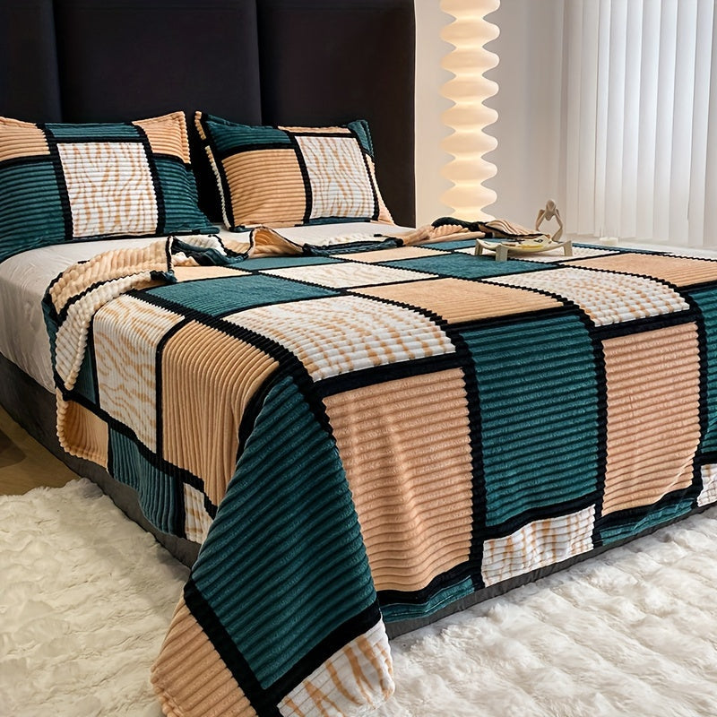 Govanta - Cozy Lightweight All-Season Flannel Throw