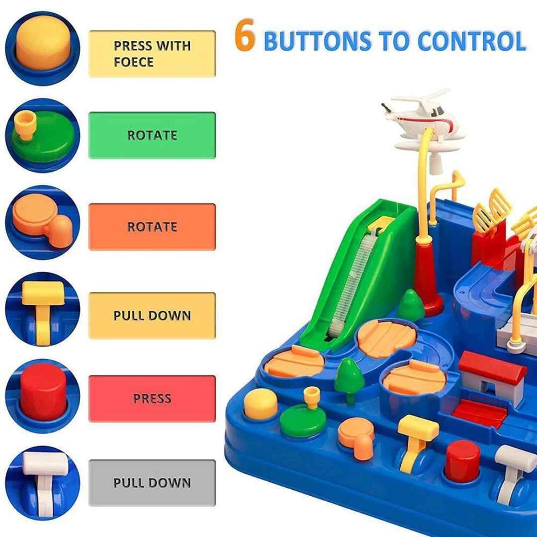 RescueTrack Adventure Set - Educational Toddler Learning Toy