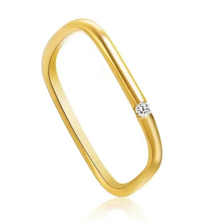 Melora - Minimalist Zirconia Ring for Everyday Elegance