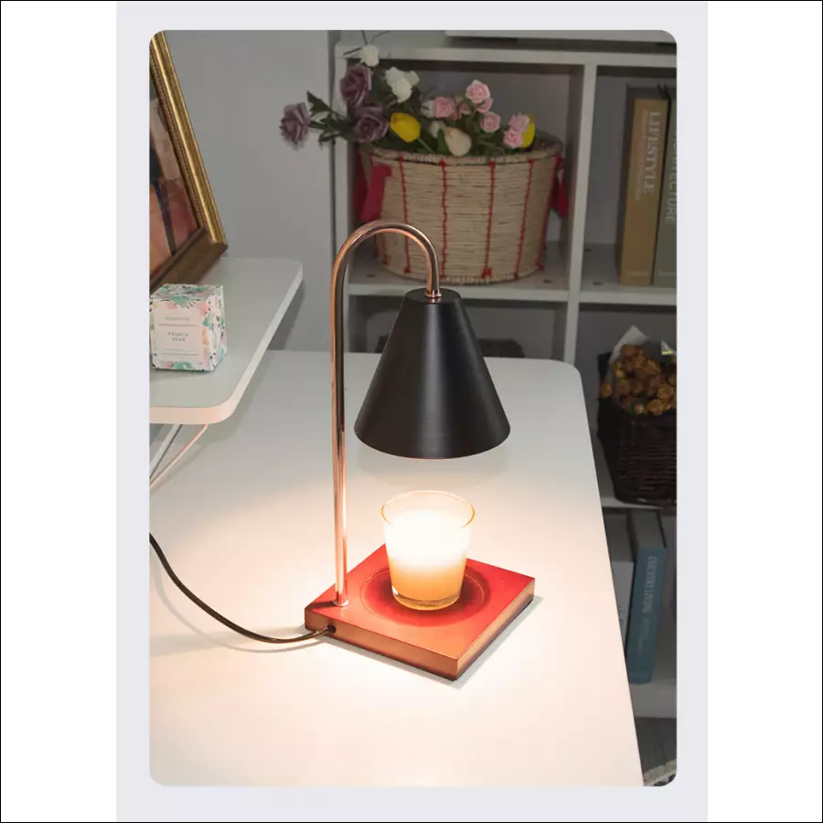 SophiaGlow - Stylish Candle Warmer Lamp for Cozy Ambient Lighting