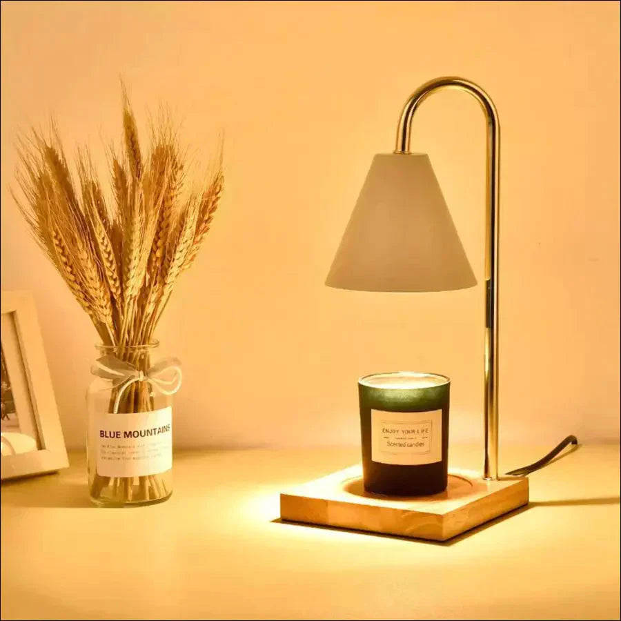 SophiaGlow - Stylish Candle Warmer Lamp for Cozy Ambient Lighting