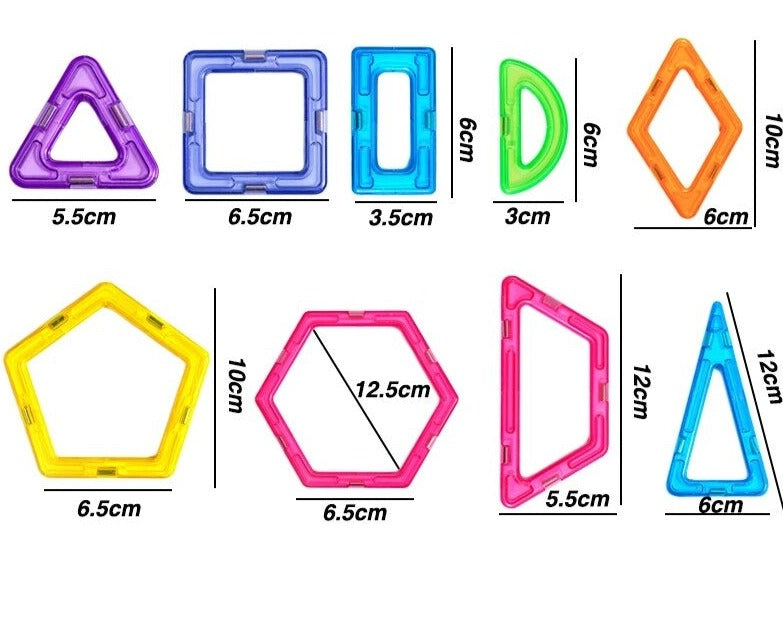 MagneticBlocks - Magnetic Building Blocks Set for Creative Kids