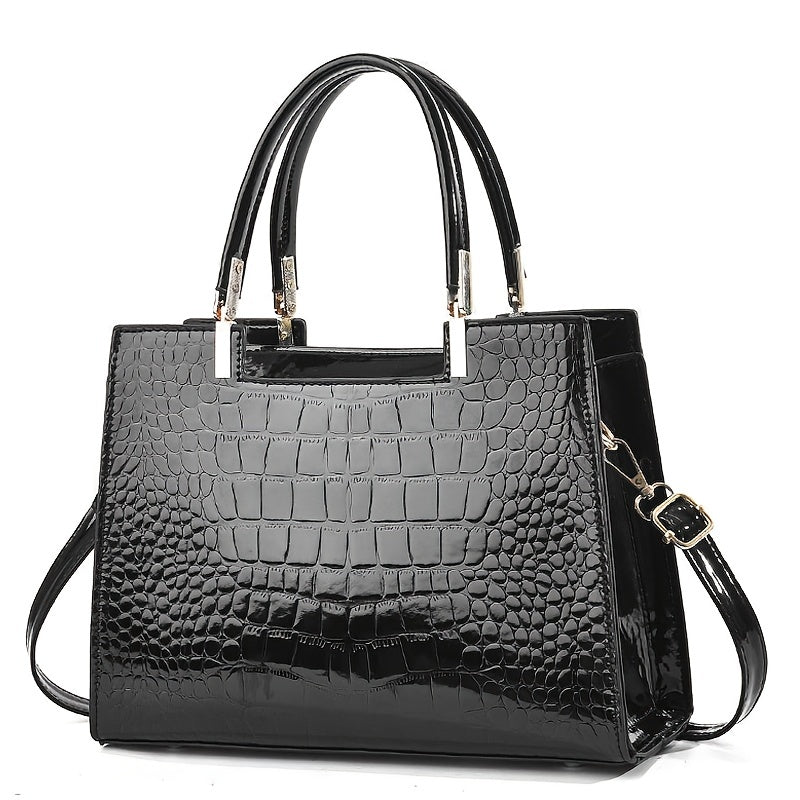 EliteGlam Bag - Elegant Handbag with a Luxe Shine