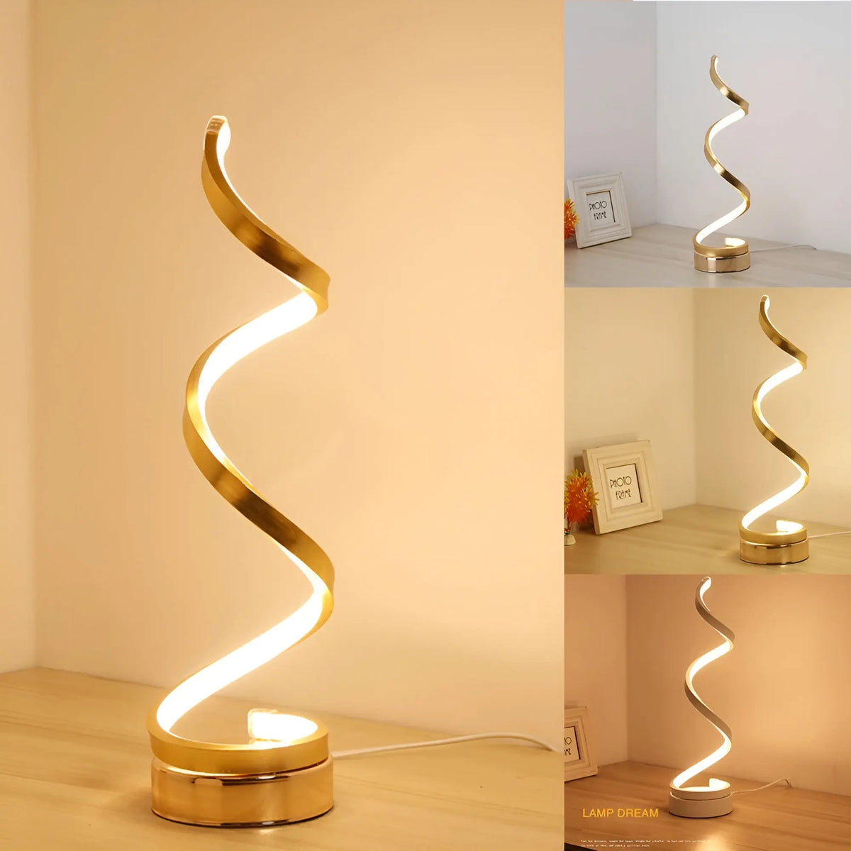 Cerwyn - Curved Eye-Care LED Desk Light