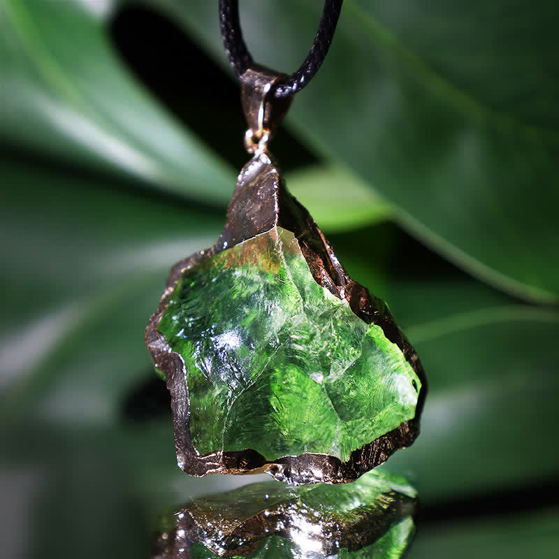 Eozora - Natural Moldavite Necklace