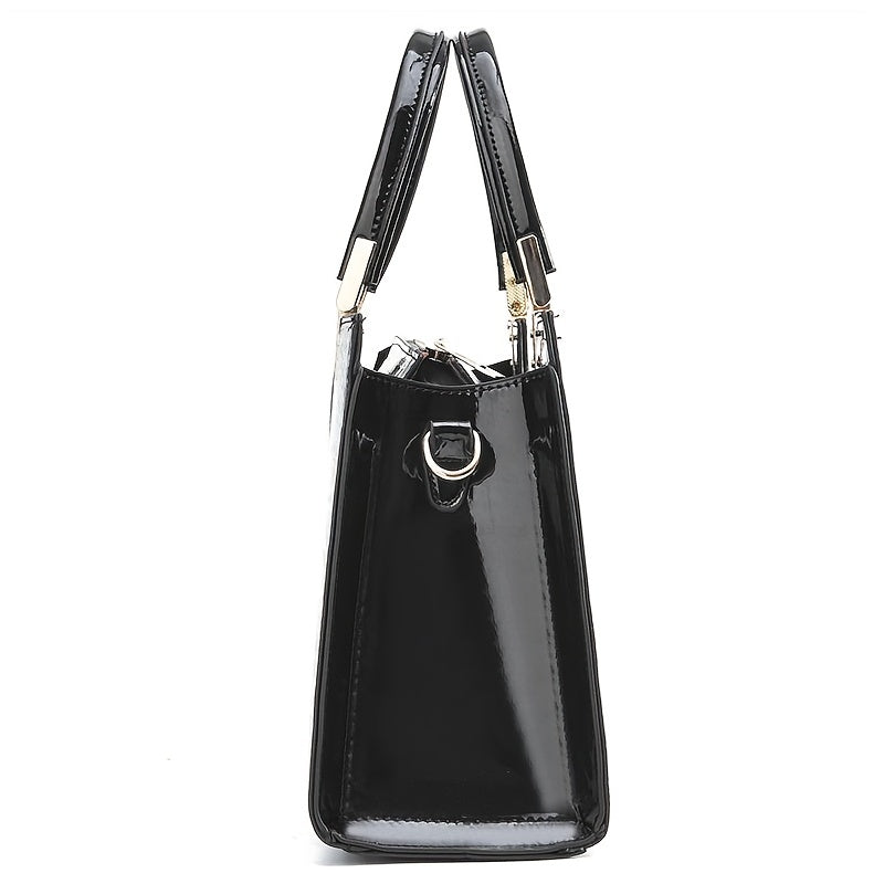EliteGlam Bag - Elegant Handbag with a Luxe Shine