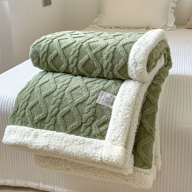Weckfield - Soft Reversible Fleece Throw Blanket