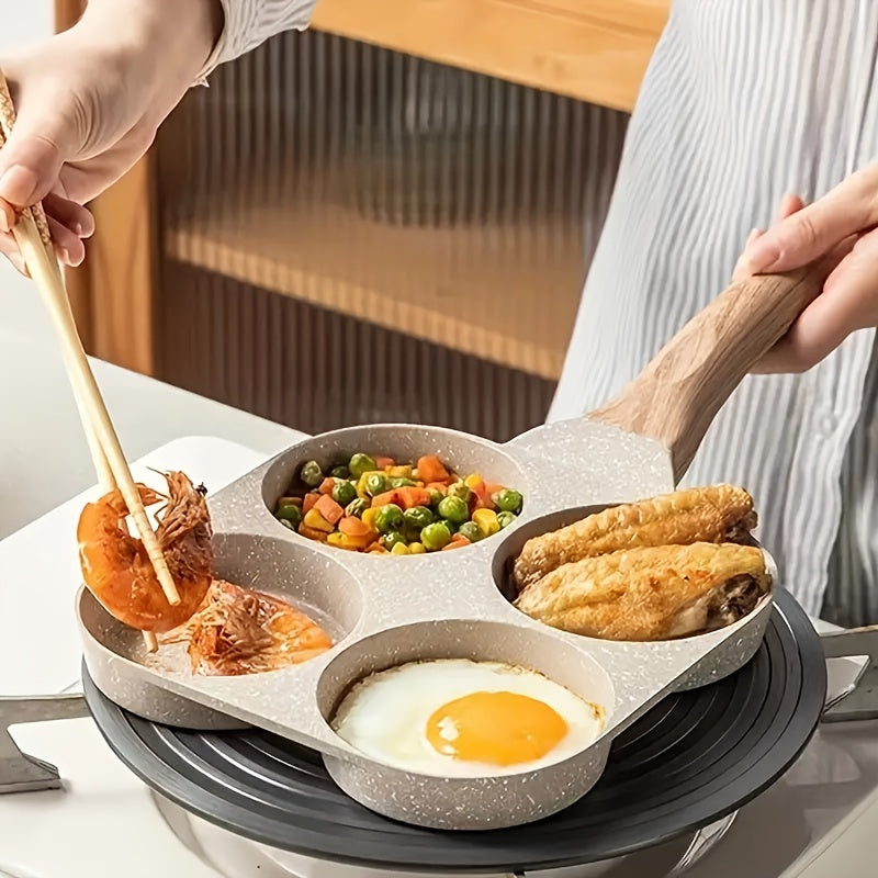 Quatro Cooking - Multi-Section Nonstick Frying Pan