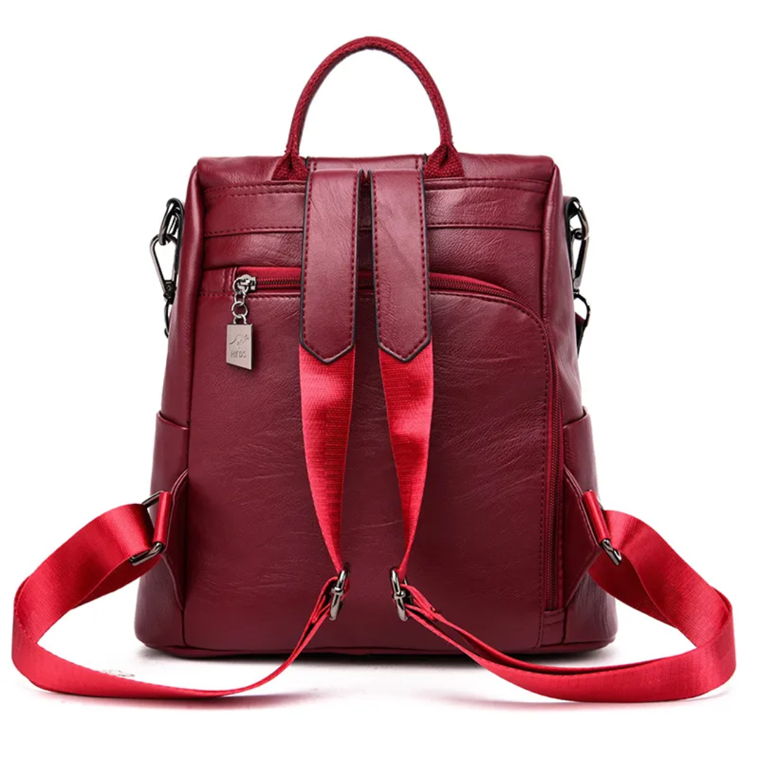JessieGuard - Spacious Anti-Theft Backpack with Vintage Style