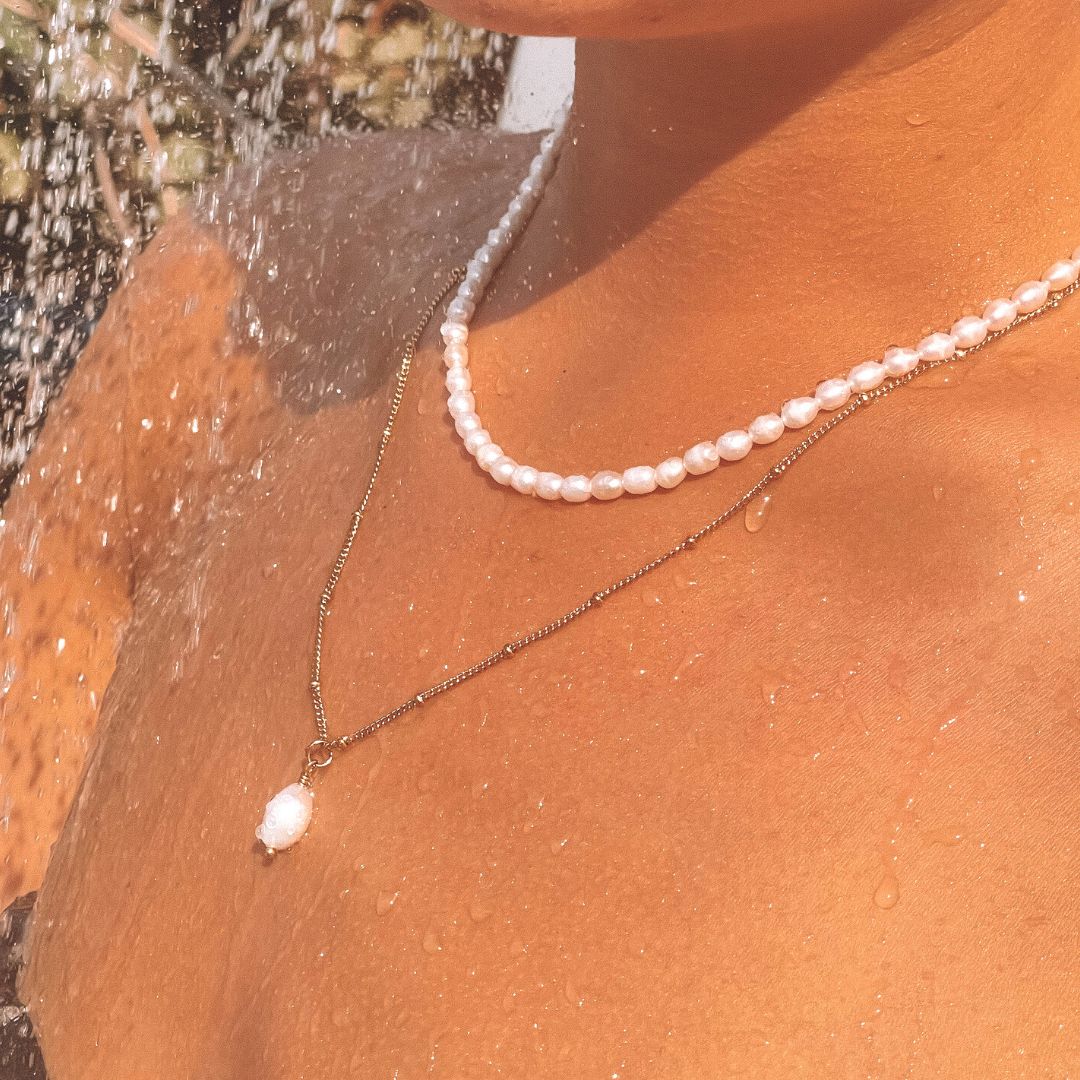 Anisa Baroque Pearl Pendant Necklace - Timeless Everyday Elegance