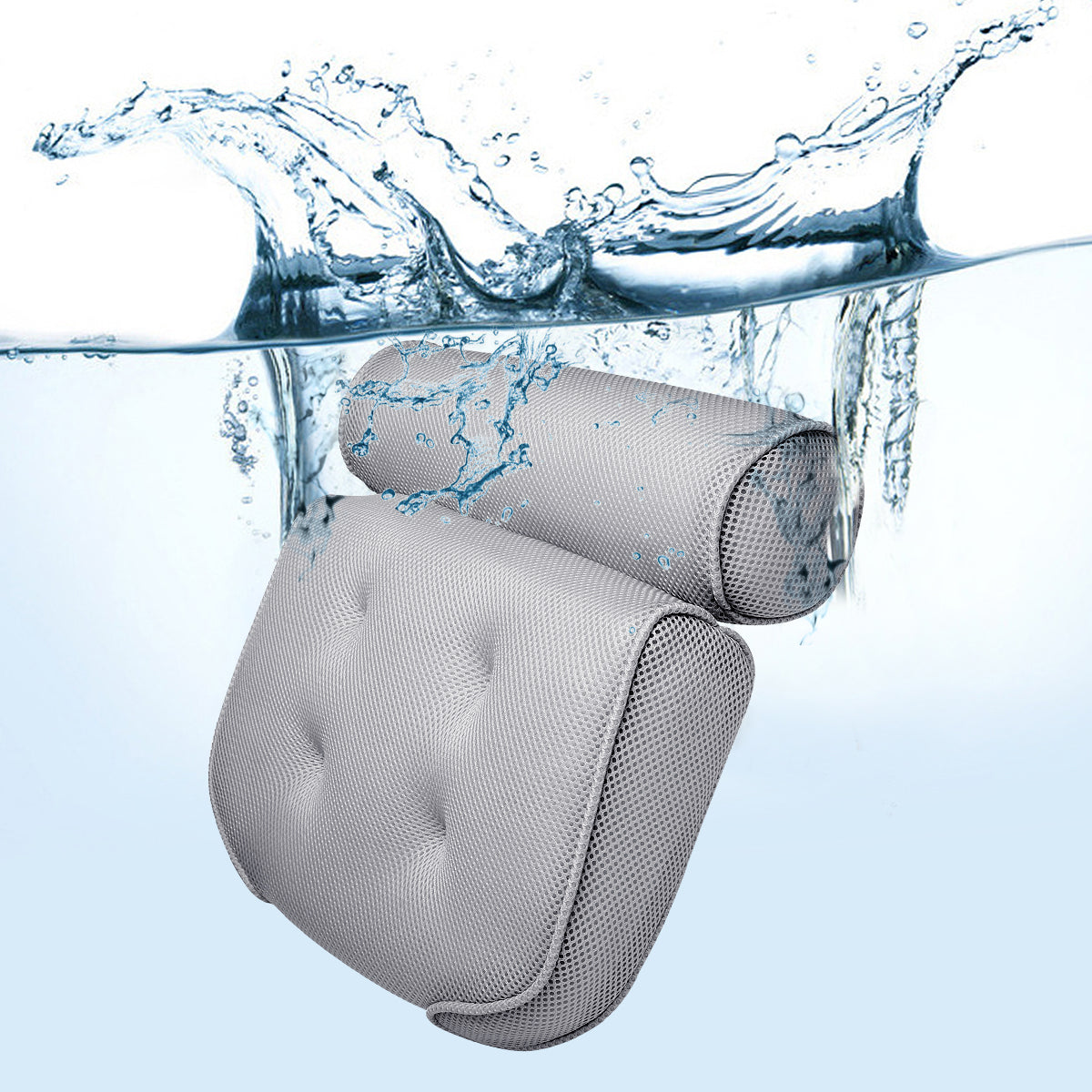 Mikthal - Bath Pillow For Ultimate Relaxation