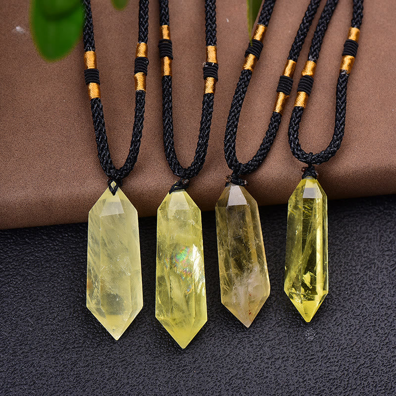 Faelara - Amethyst Healing Crystal Necklace