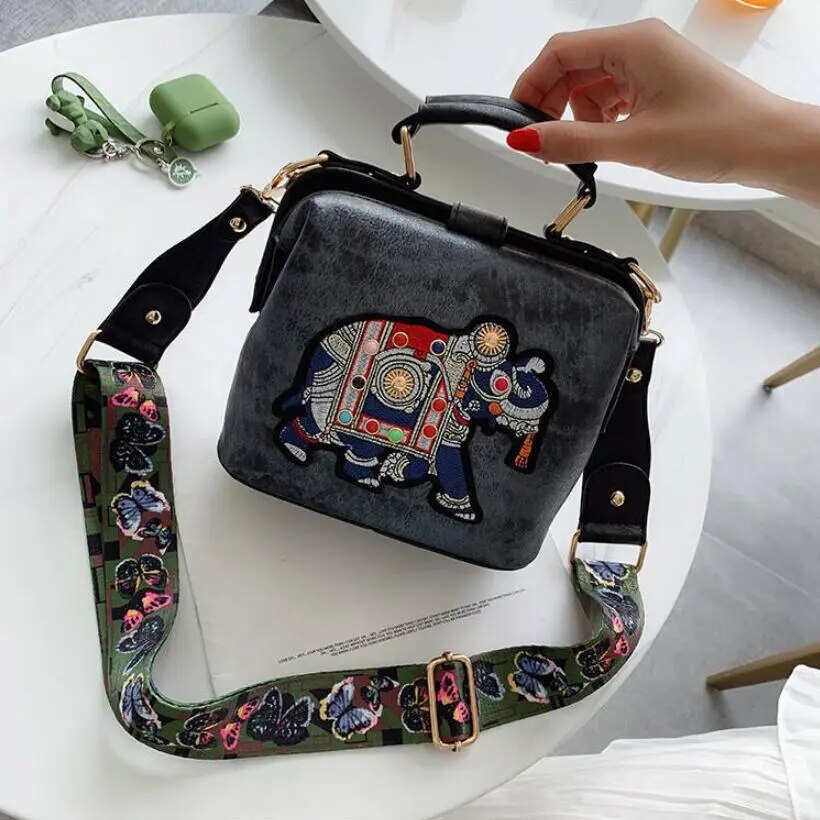 RoxyBag - A Luxe Crossbody Bag with Unique Embroidered Style