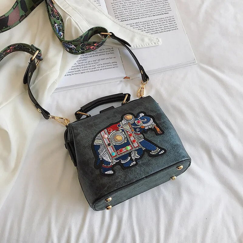 RoxyBag - A Luxe Crossbody Bag with Unique Embroidered Style
